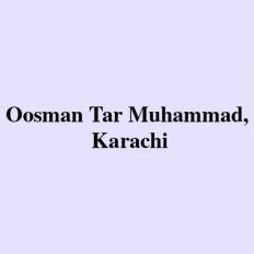 Oosman Tar Muhammad, Karachi